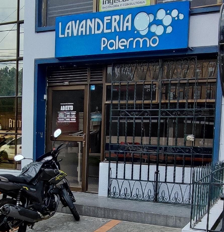 Fachada Lavandería Palermo